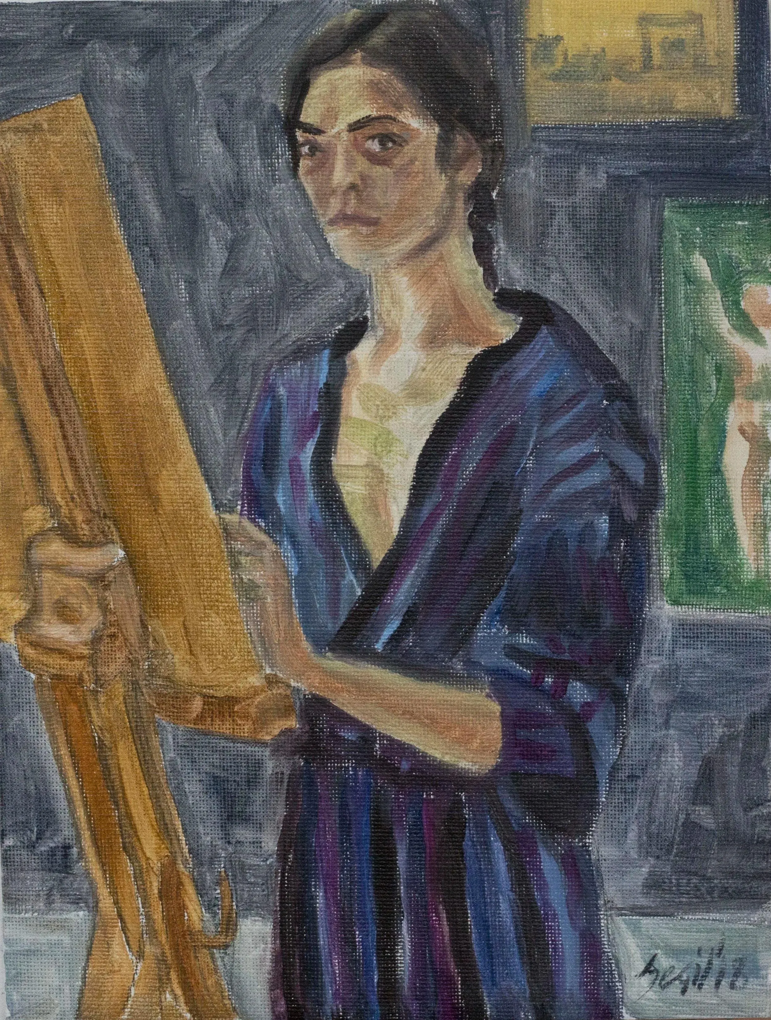 One in Blue by Seçil Güven